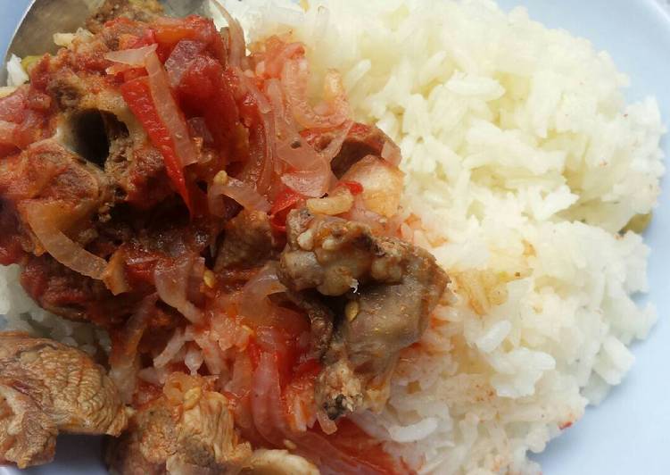 Recipe of Speedy Rice and Beef stew