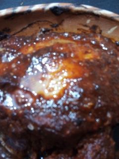 Una foto de Pierna en adobo de tamarindo las Correa del Ocote