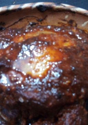 Una foto de Pierna en adobo de tamarindo las Correa del Ocote