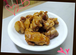 鹹中帶甜的滋味.超級下飯-照燒雞腿塊 的食譜成品照片