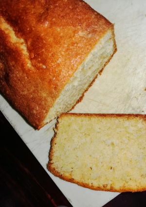A picture of #week4recipechallenge. Tasty coconut cake.