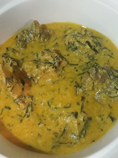 A picture of Egusi soup.