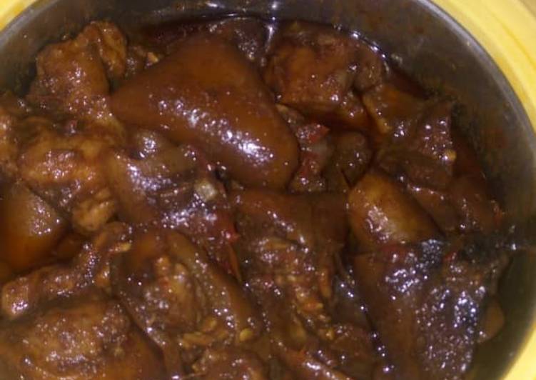 Recipe of Quick Cow tail pepper soup