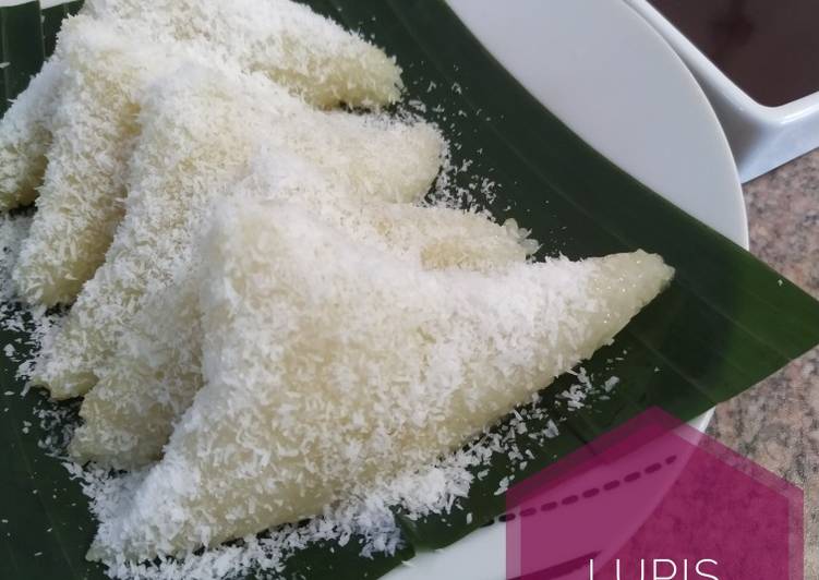 resep cara bikin Lupis