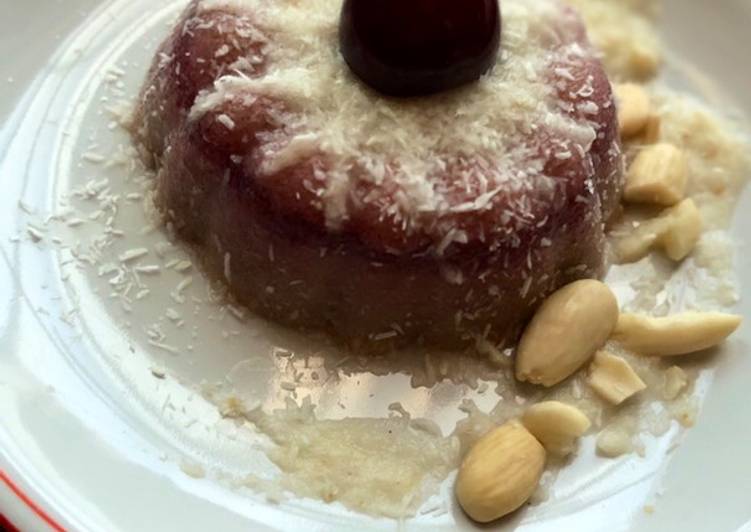 Budino alle ciliegie