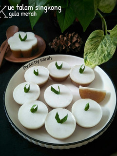 Foto resep Kue talam singkong gula merah