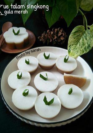 Foto resep Kue talam singkong gula merah