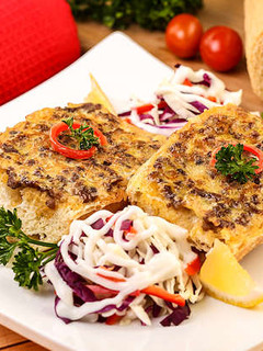 Foto resep Resep Baguette Daging Panggang