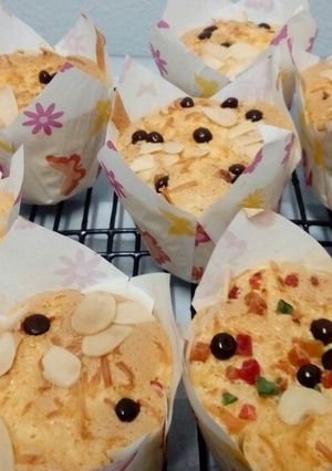 Foto resep Bolu Hongkong keju almond