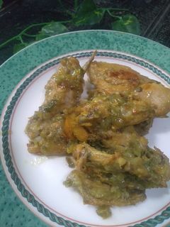 Foto resep Ayam goreng tumis sambal ijo