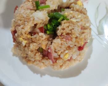 Best Recipe Ham Fried Rice  Delicious