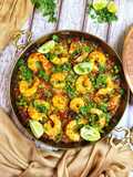 باييا بالجمبري 🥘🍤 Paella