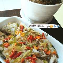 A picture of Steam Ikan Kerapu.