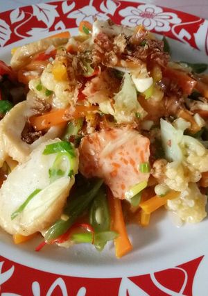 Foto resep Capcay Bakso Seafood