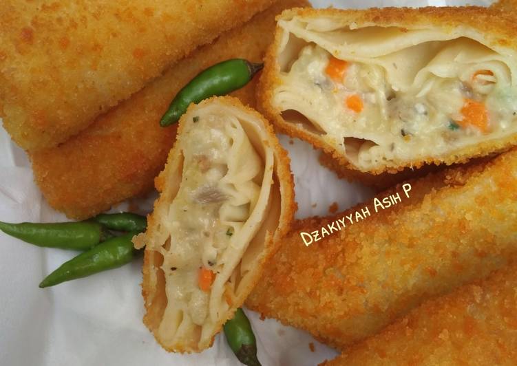Cara Musim Dingin Untuk Mencoba Di RumahRisoles isi ragout ayam keju