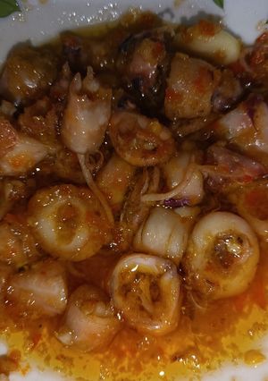 Foto resep Sambal Cumi Asin(simpel)