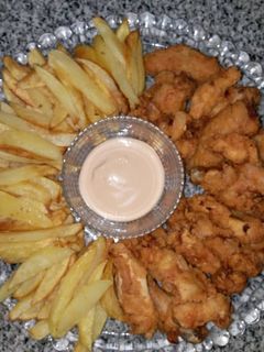 صورة لوصفة دجاج كنتاكي😨😍