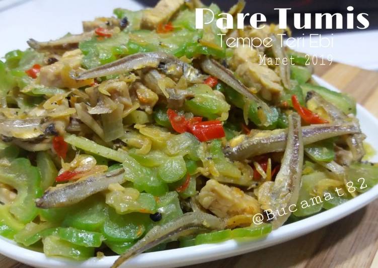 &#34;pare tumis tempe teri ebi&#34;