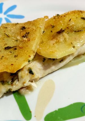 A picture of Perch Fillet with Potato Crust 🐟.