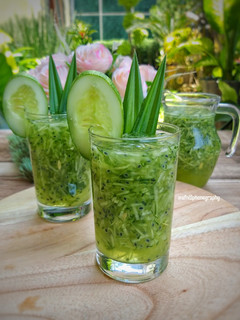 Foto resep Es Timun Serut Selasih ☆Minggu 33☆