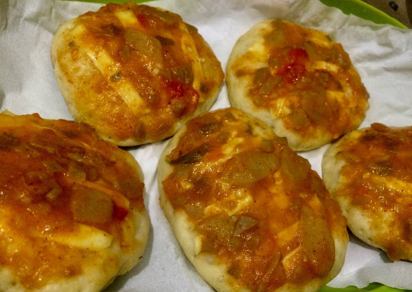 Spicy Pizza Mini No Egg No Oven