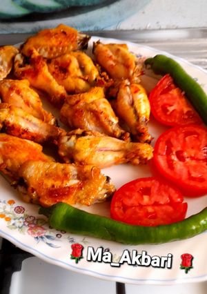 عکسی از دستور 🎀بال و کتف کبابی با طعم سیر و کره