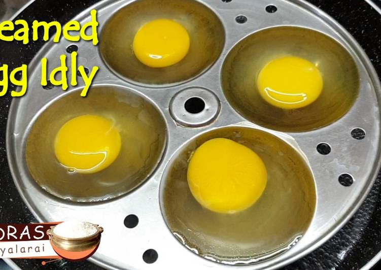 Recipe of Ultimate Egg Idly Fry | Steamed Egg Idly | New style egg recipe for side snacks | Unique Egg Recipe