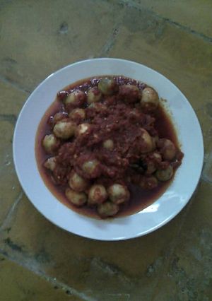 Foto resep Telur Puyuh Bumbu Bali