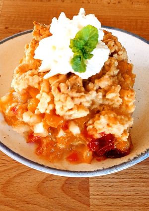 Fosóka szilvás pite recept fotója