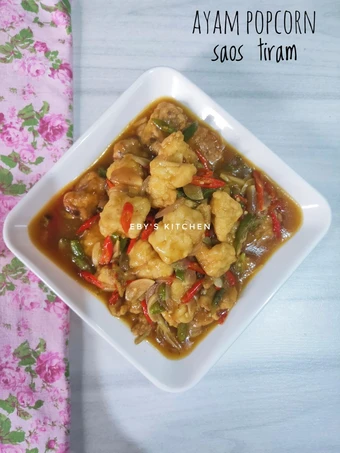 Langkah Gampang Membikin Resep #20 Ayam Popcorn Saos Tiram yang Lezat Anti Ribet, Bikin Ngiler