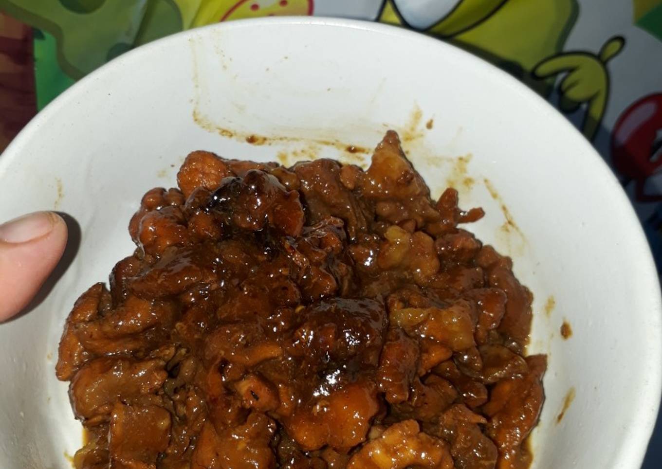 Babi kecap simple