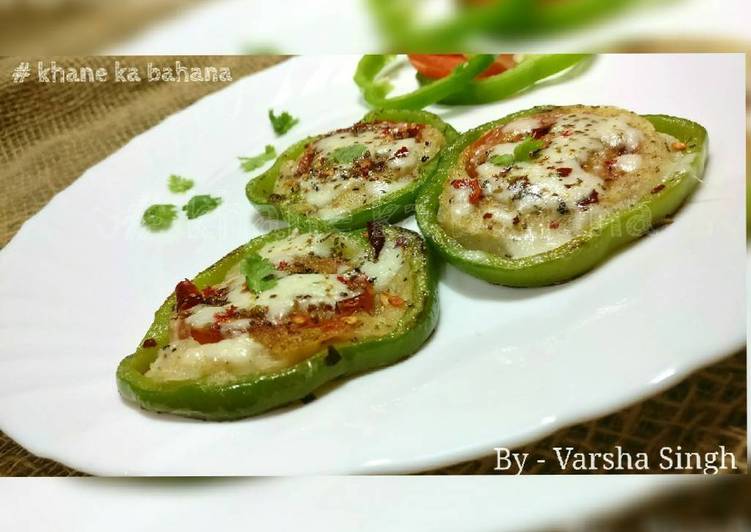 Stuffed Capsicum Rings