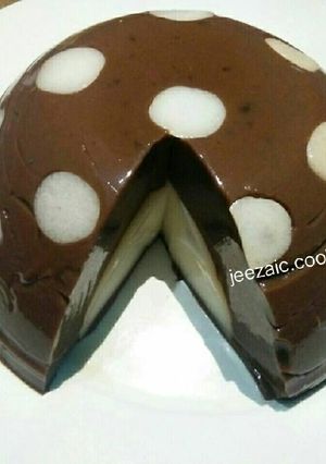 Foto resep Puding Polkadot