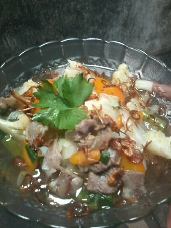 Langkah Gampang Menyiapkan Resep Sayur sop daging sapi simple yang Enak Banget