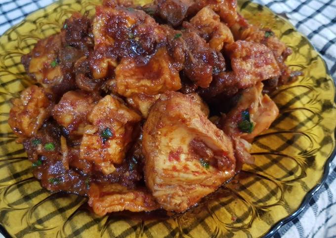 Ayam kecap pedas manis