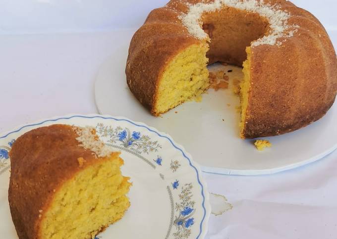 Recipe of Speedy Coconut bundt cake #flourrecipe