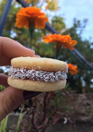 Una foto de Alfajores de maicena