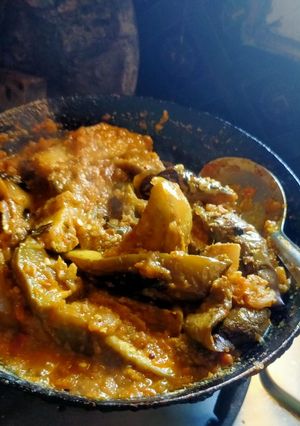 बैंगन की सब्जी(baingan ki sabzi recipe in hindi) रेसिपी मुख्य फोटो