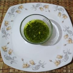 A picture of Hare lehsan ka ghee.