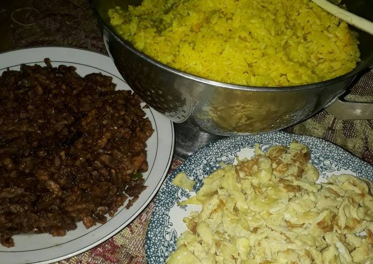 Cara Gampang Membuat Nasi kuning rice cooker, Lezat Sekali