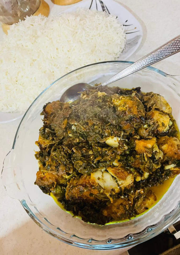 عکسی از دستور خورش ماهی