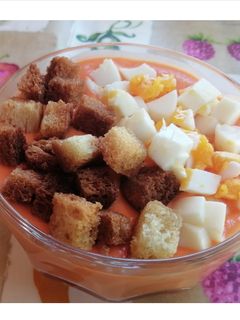 Una foto de Salmorejo