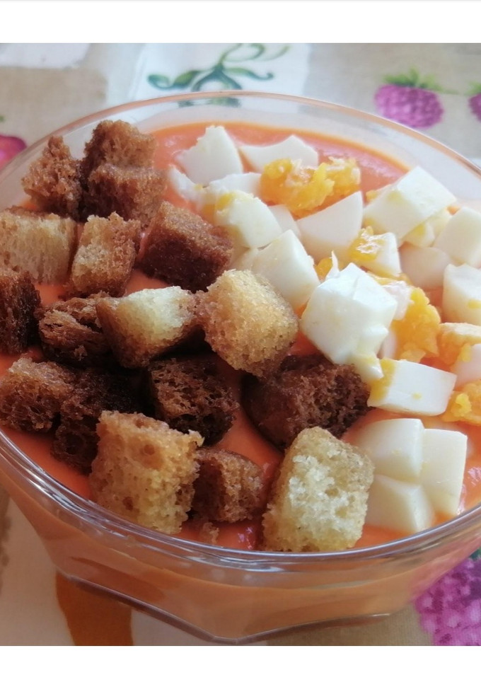 Una foto de Salmorejo