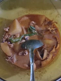 Foto resep Kuah cumi tumis khas aceh