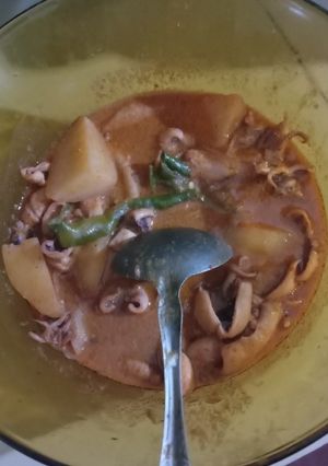 Foto resep Kuah cumi tumis khas aceh