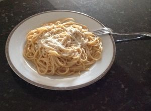 Una foto de Spaghetti Rojo