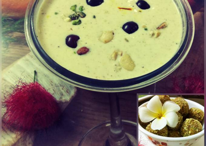 Oats coconut milk with oats,anjeer dry fruits balls (laddu)
