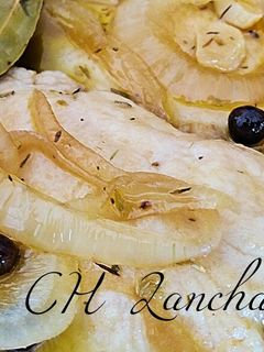 Una foto de Pollo en escabeche