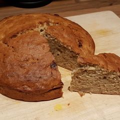 A picture of Banana cake.