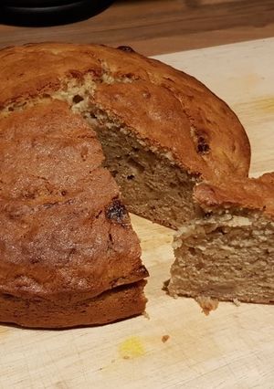 A picture of Banana cake.